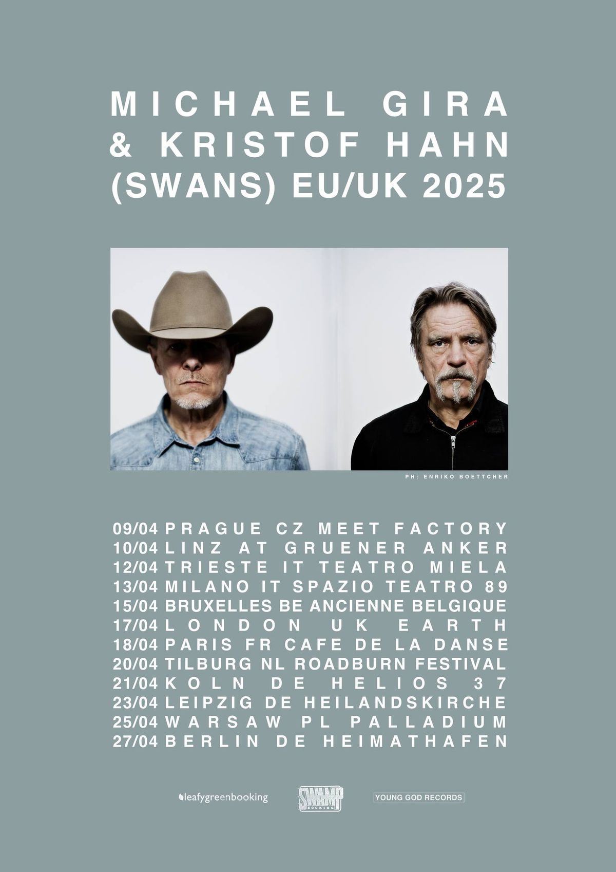 Michael Gira and Kristof Hahn (SWANS)