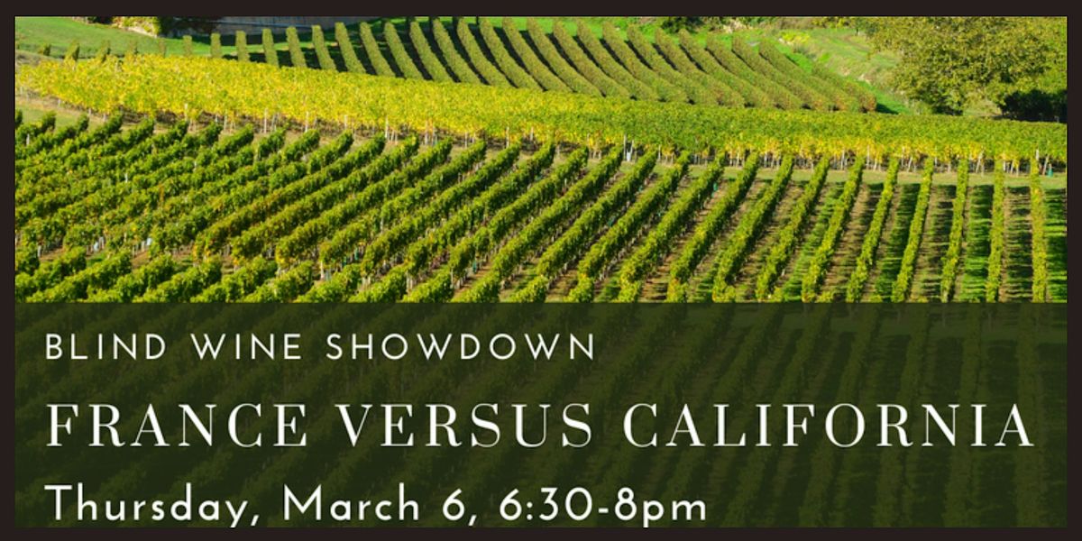 France vs California: Blind Wine Showdown!