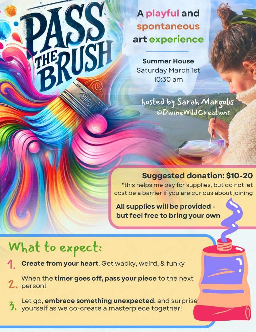 Pass the Brush \u2013 A Collaborative Art Experience 