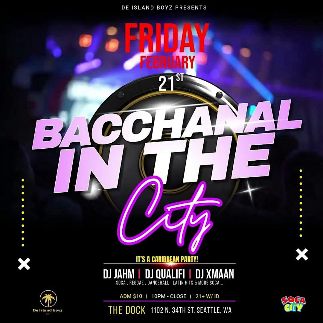 BACCHANAL IN THE CITY (ITS A CARIBBEAN PARTY)