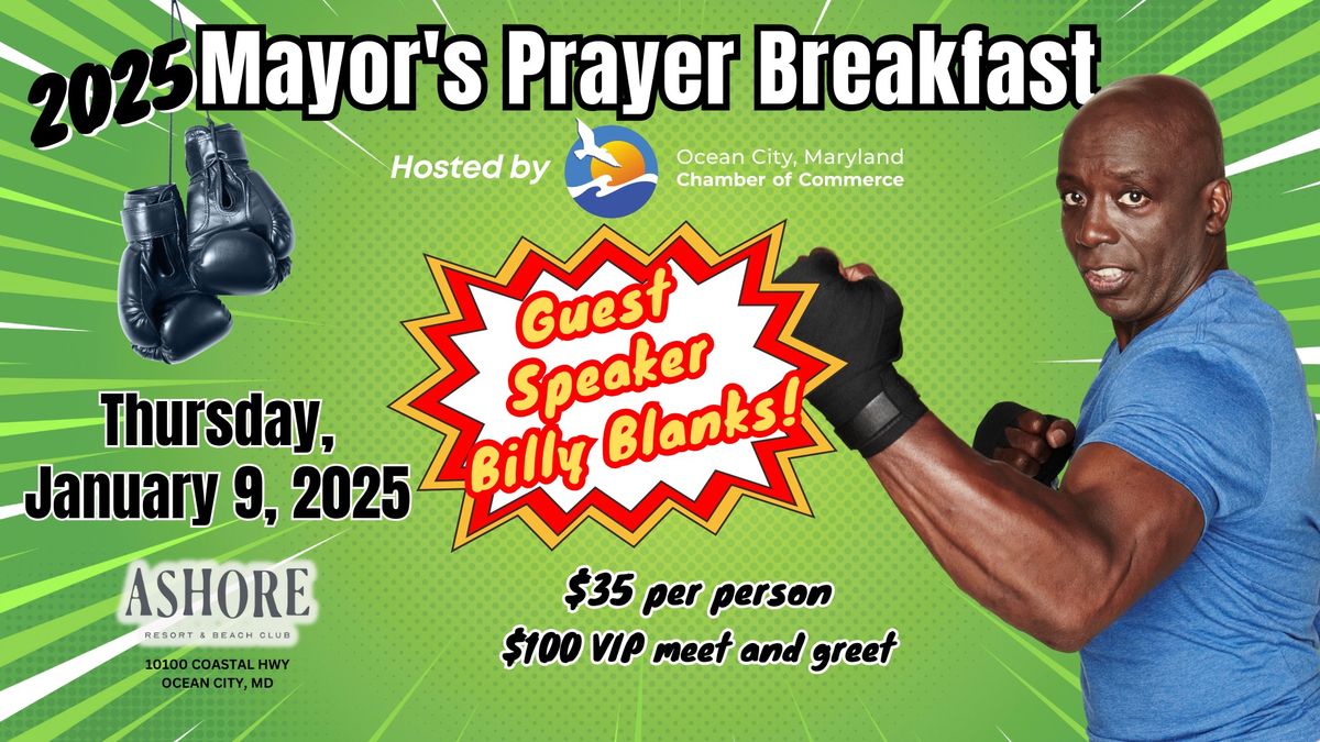 2025 Mayor's Prayer Breakfast Hosted by the Ocean City Chamber