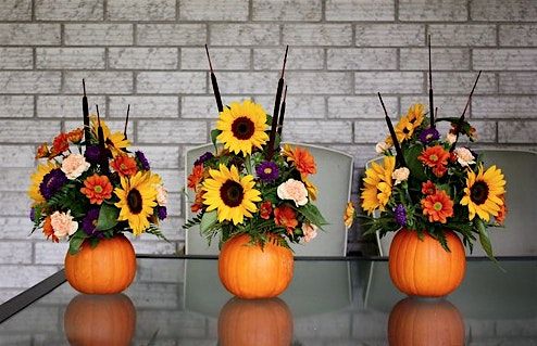Pumpkin Floral arrangement