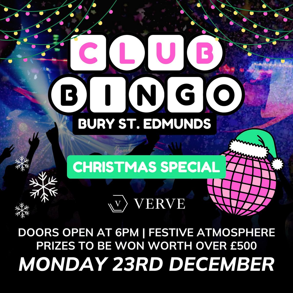 \ud83c\udf89Club Bingo at Verve Nightclub\ud83c\udf89