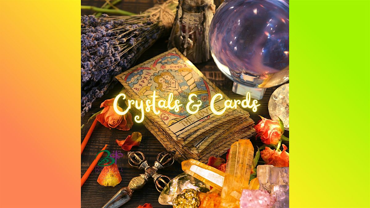 \u2728 Crystals & Cards Workshop \u2728|\u2728 Taller de Cristales y Cartas \u2728