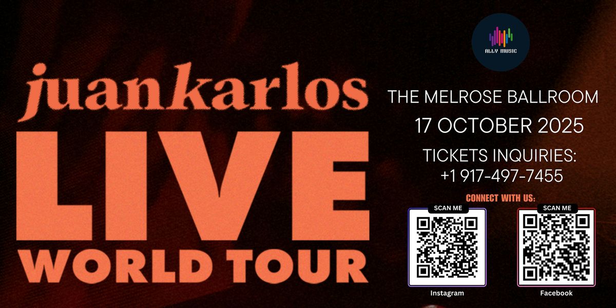 JUAN KARLOS LIVE WORLD TOUR