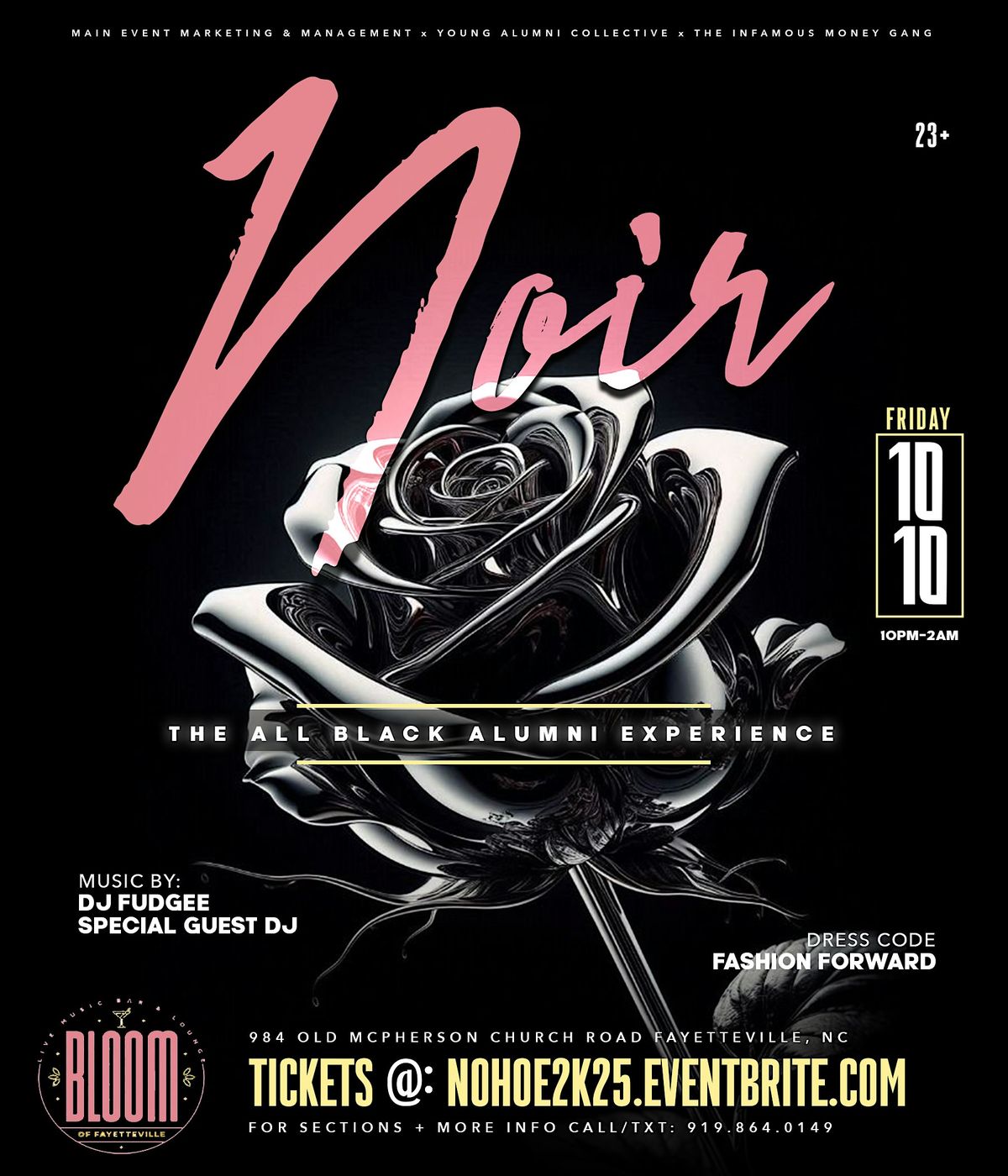 NOIR || THE ALL BLACK ALUMNI EXPERIENCE