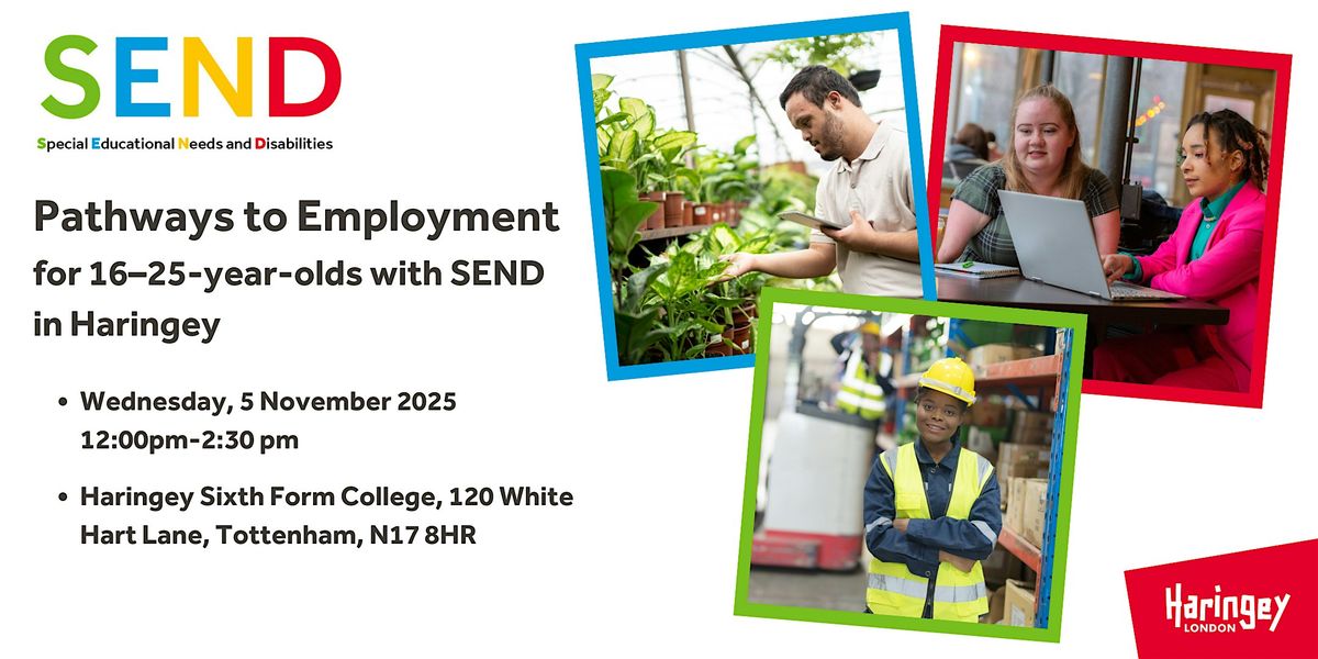 Pathways to Employment: for 16\u201325-year-olds with SEND in Haringey