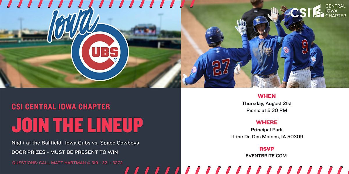 Cubs Night with CSI