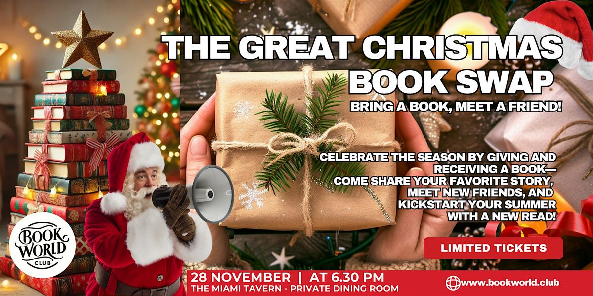 The Great Christmas Book Swap: Bring a Book, Meet a Friend!