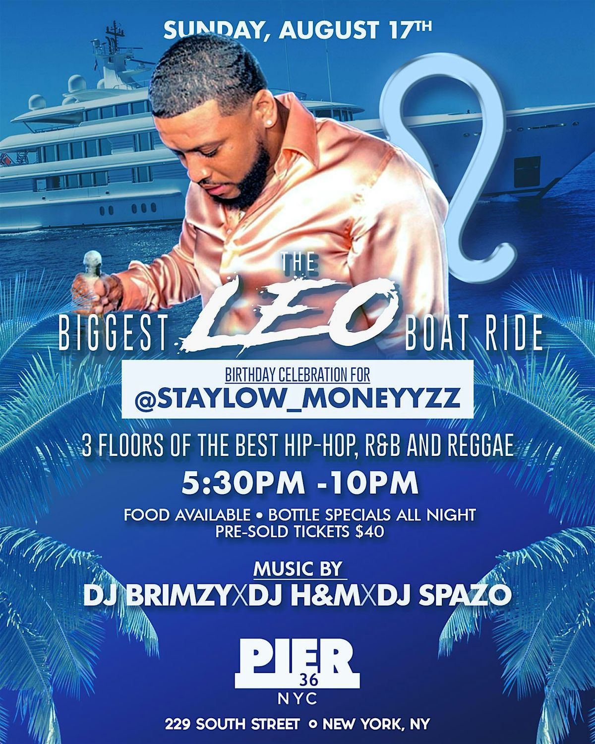 The biggest Leo boat ride