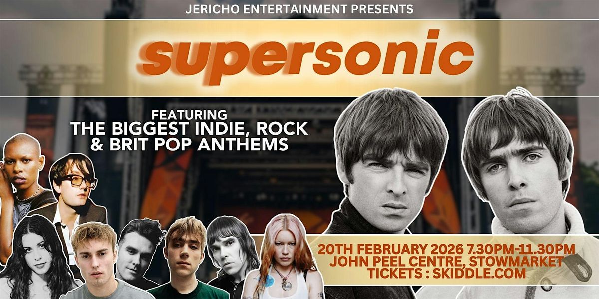 Supersonic - Indie Rock & Brit Pop Anthems