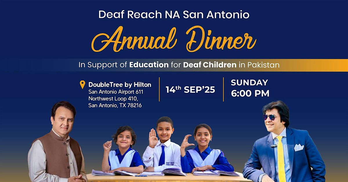 Deaf Reach NA San Antonio Annual Dinner