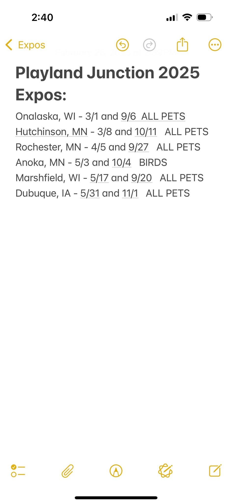 Rochester Fall Pet Expo