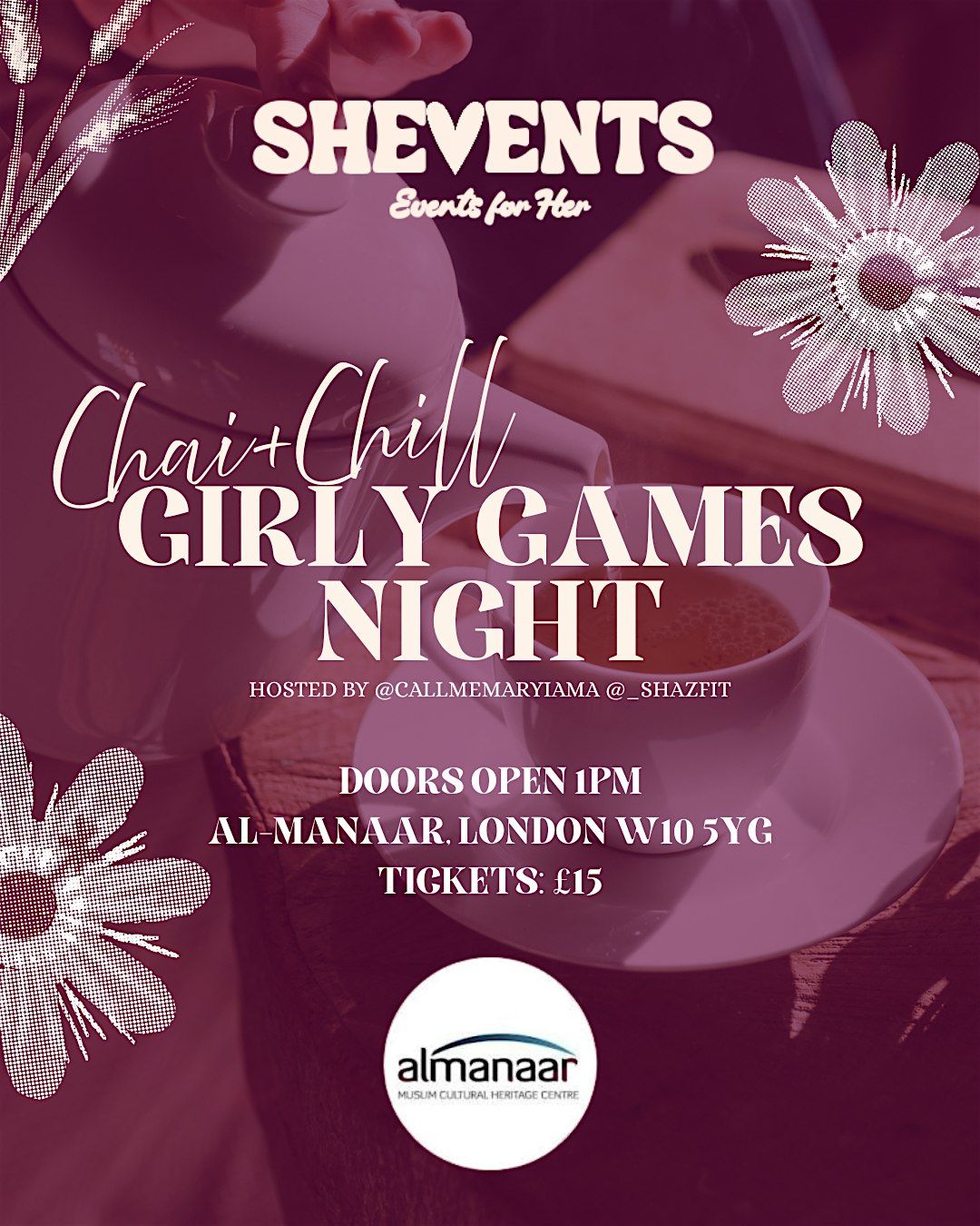 Chai & Chill: Girly Games Night