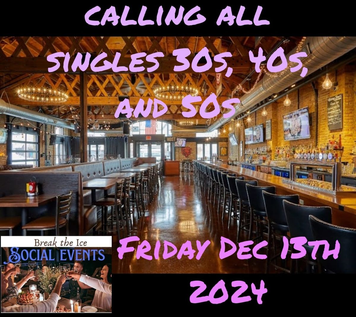 Calling all Singles Libertyville Mickey Finn's 