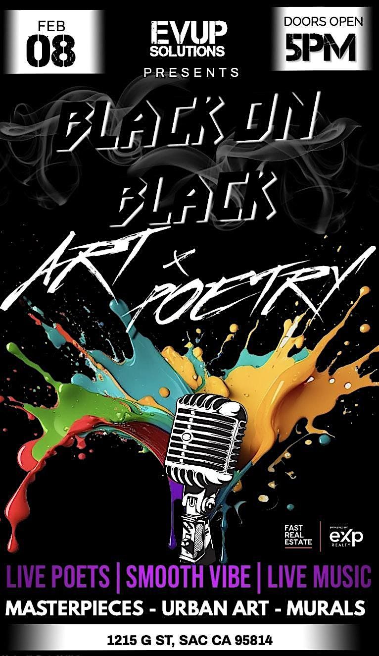 Black on Black- ART x POETRY