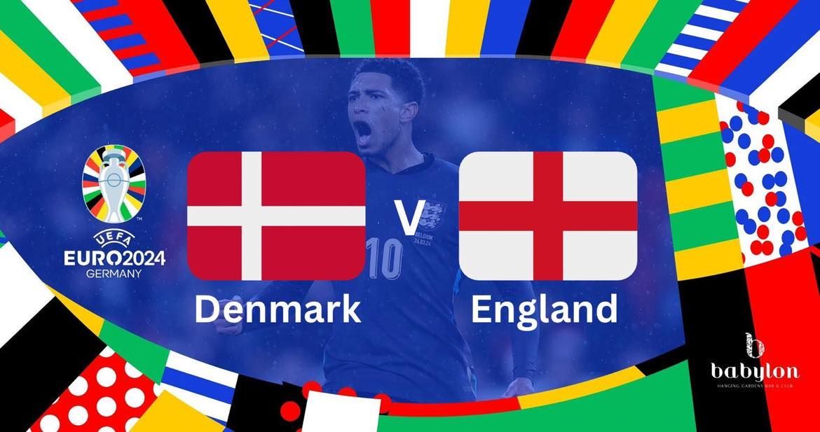 Euro 2024 - England v Denmark at Babylon