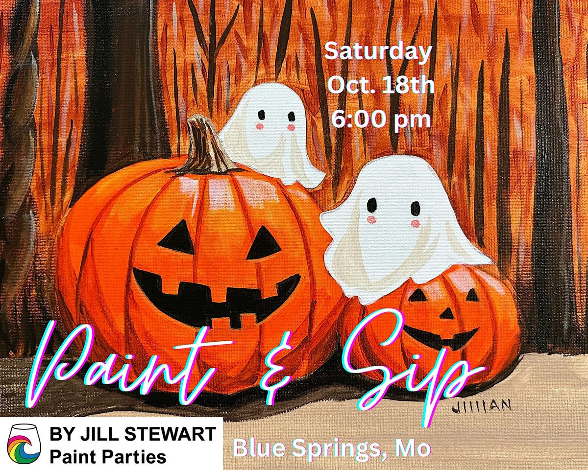 Cute Ghosts Paint Party