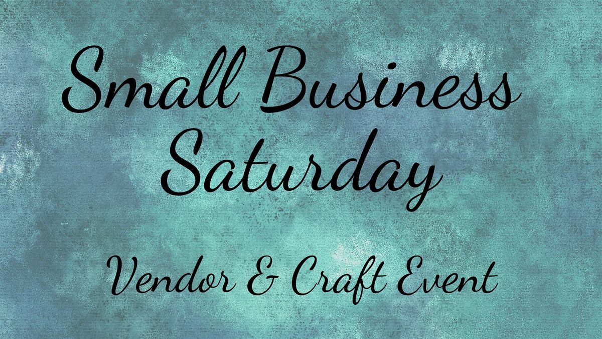 8th Annual Small Business Saturday