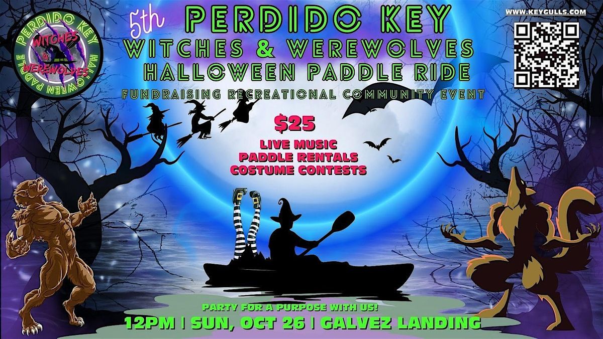 5th Annual Perdido Key Witches & Werewolves Halloween Paddle Ride