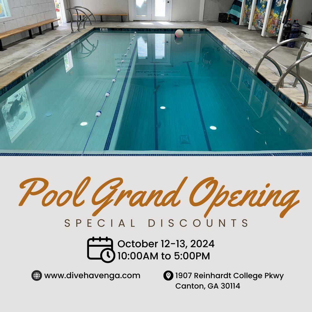 Dive Haven's Pool Grand Opening