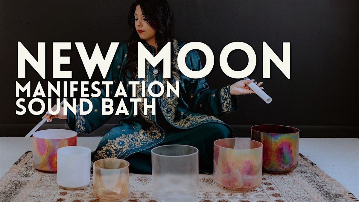 New Moon  Solar Eclipse Manifestation Sound Bath