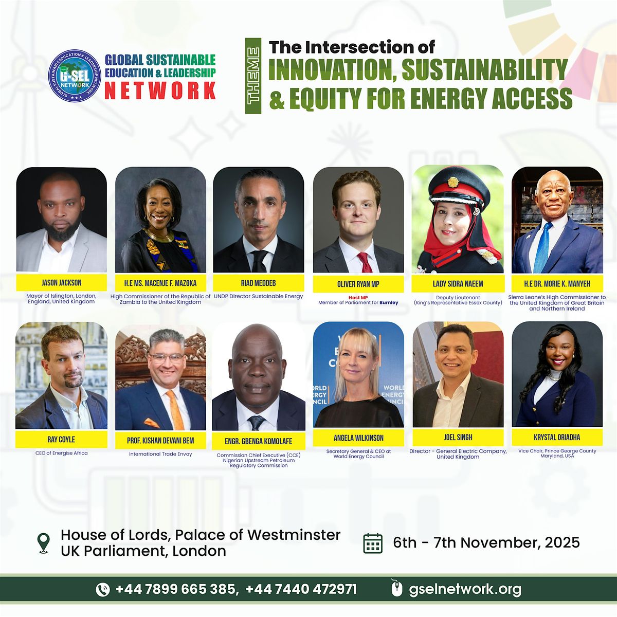 Global Sustainable Education & Leadership Conference