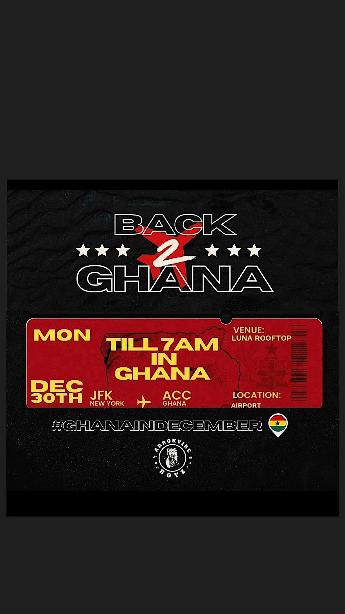 Til 7am in Ghana