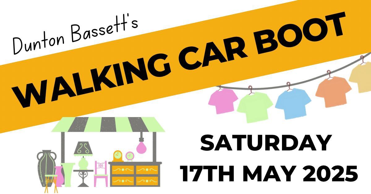 Walking Car Boot Sale