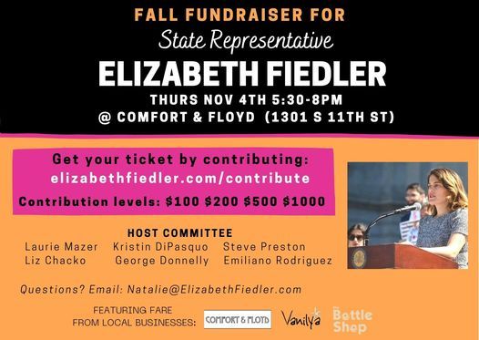 Fall Fundraiser @ Comfort & Floyd