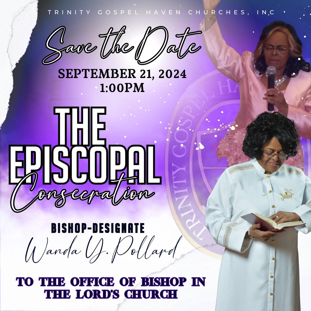 Episcopal Consecration of Bishop Wanda Y. Pollard