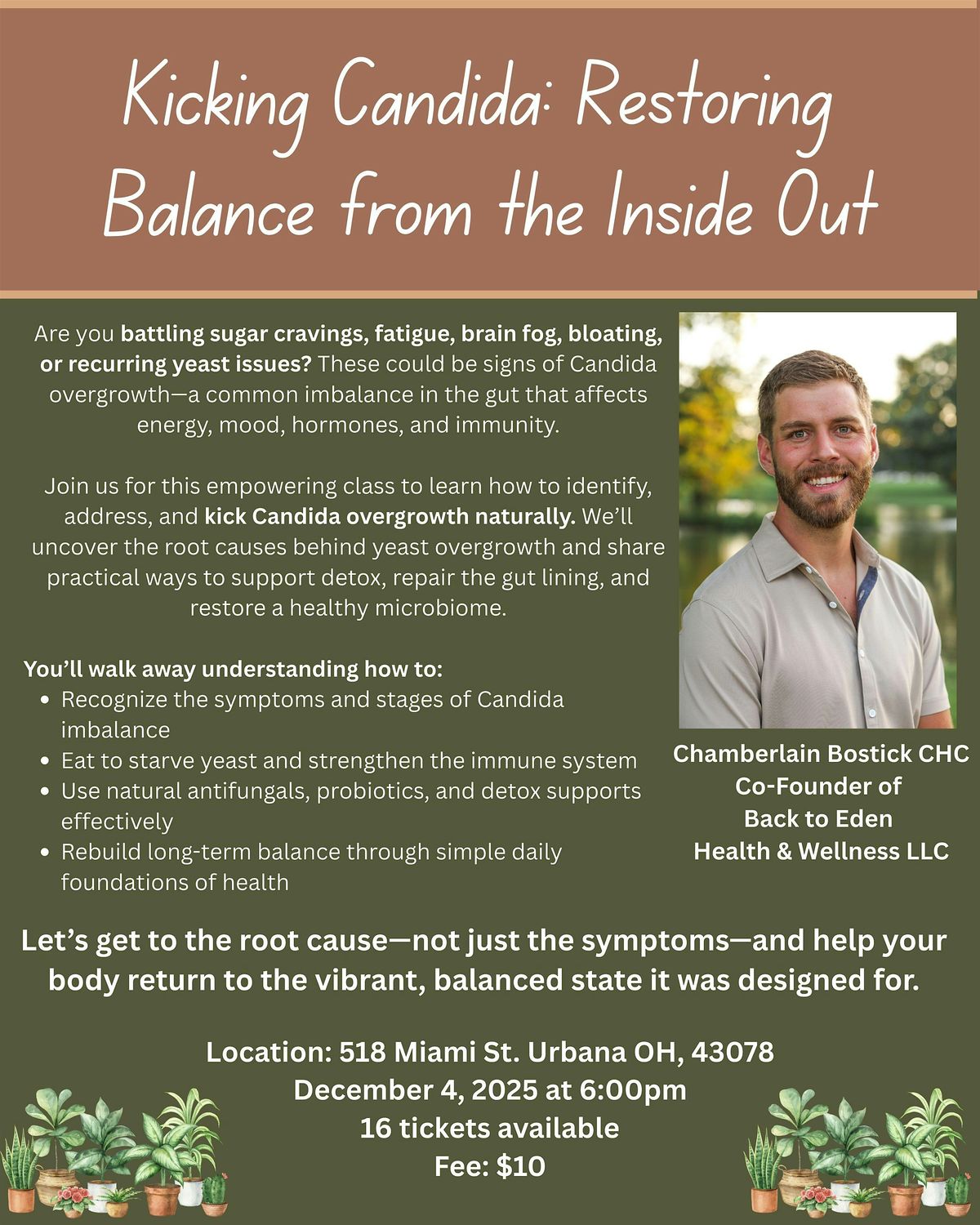 Kicking Candida: Restoring  Balance from the Inside Out