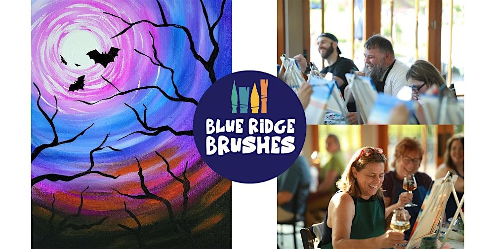 Paint + Sip: "Batty Moonrise" at Starr Hill Downtown