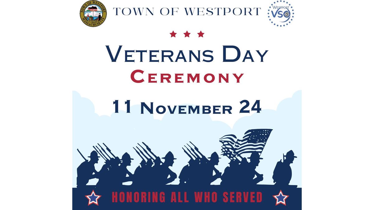 Town of Westport Veterans Day Ceremony