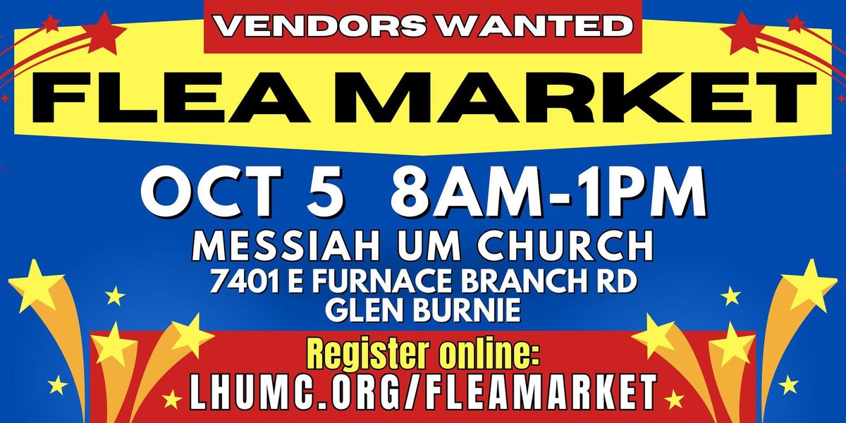 Flea Market, Vendor and Craft Fair