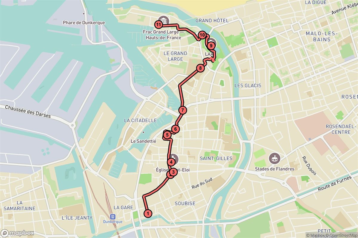 Dunkirk Audio Tour: Echoes of Heroes, Art, and Carnival Legends