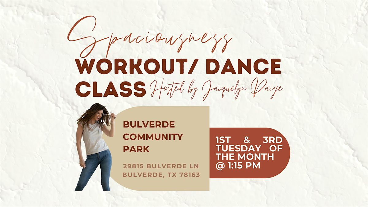 Spaciousness-Movement class