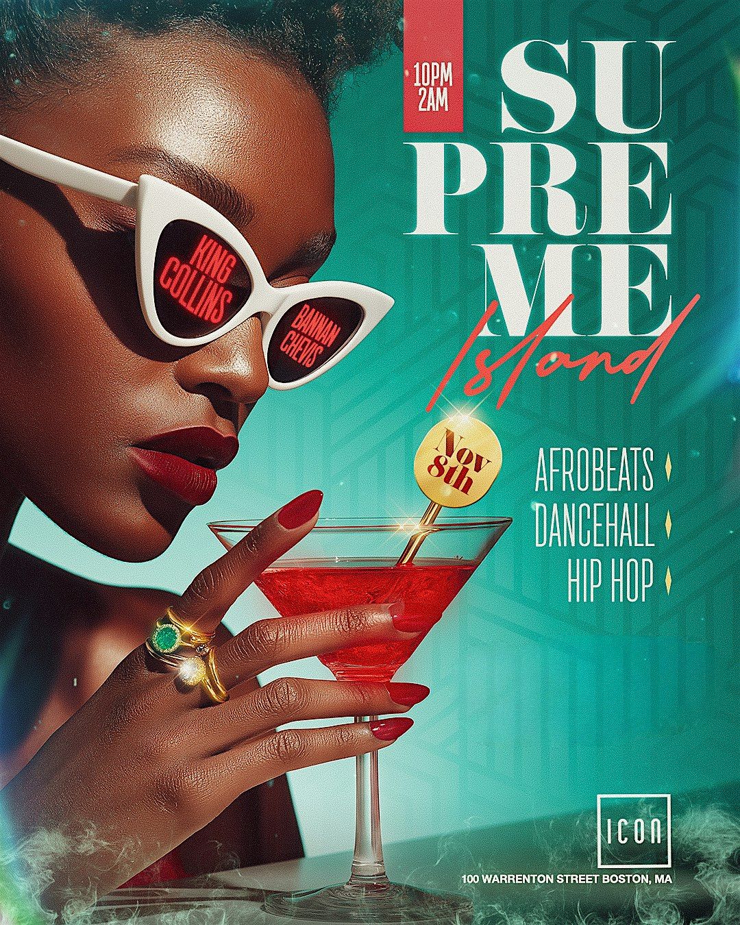 Supreme Island x Sabor Saturday(Elite Affairs)