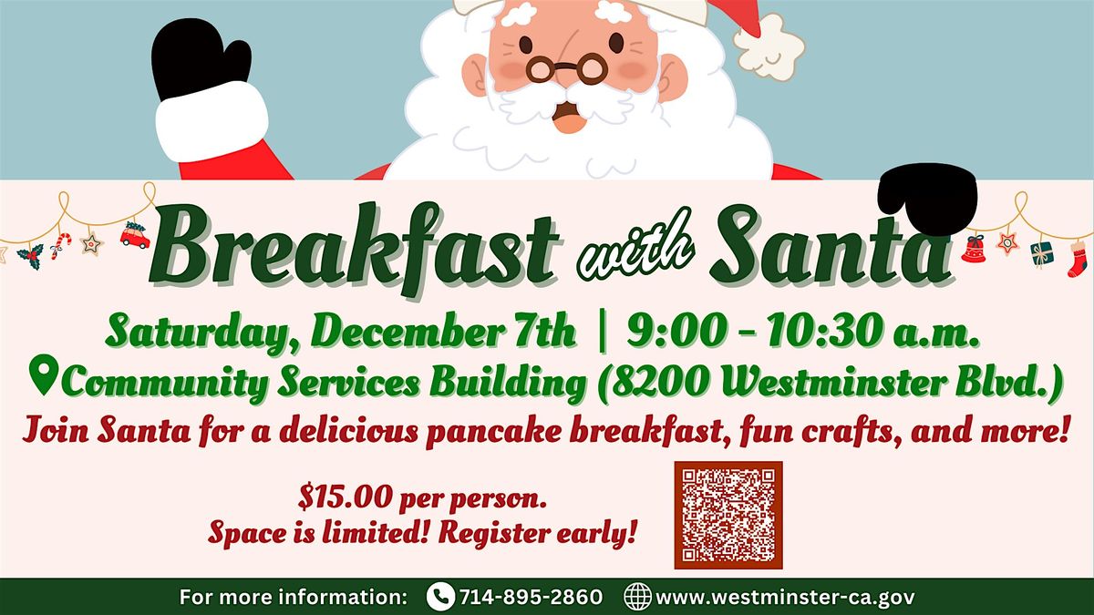 Breakfast with Santa!