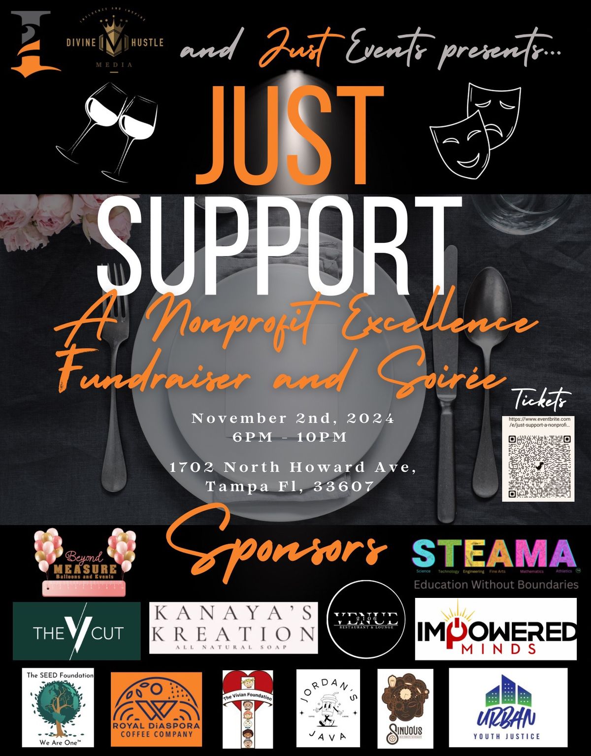 JUST Support Nonprofit Excellence Fundraiser & Soir\u00e9e