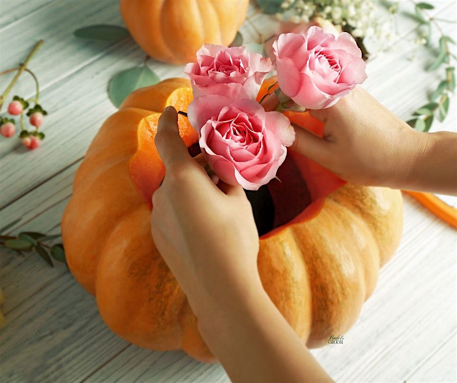 Parent and Child Halloween `Flower Arrangements Workshop