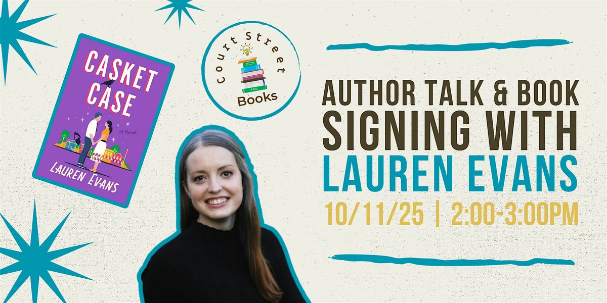 Author Talk & Book Signing with Lauren Evans