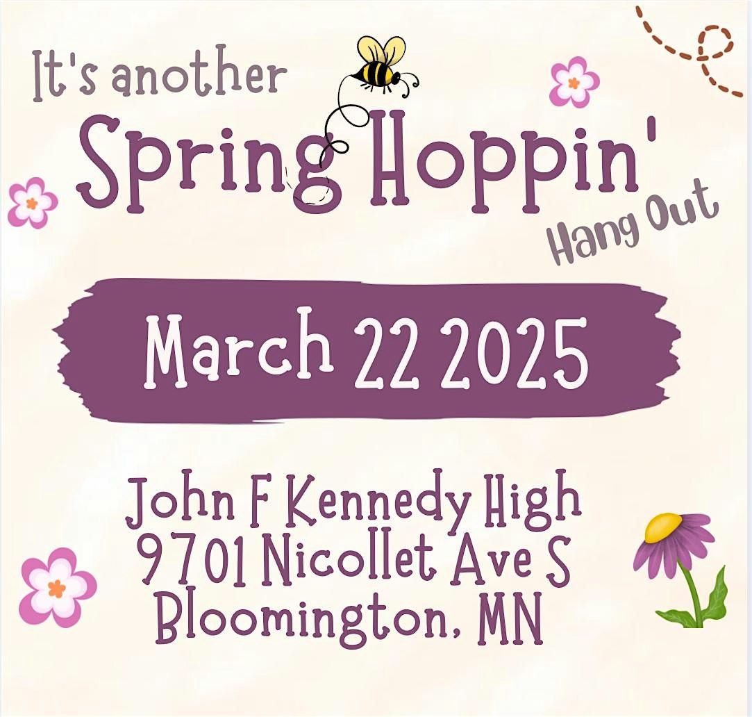 Spring hoppin\u2019 hang out craft and vendor fair!