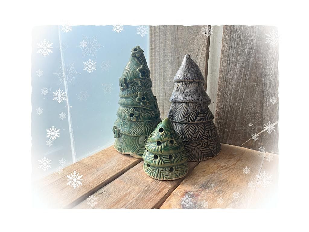 Ceramic Winter Wonderland Trees!