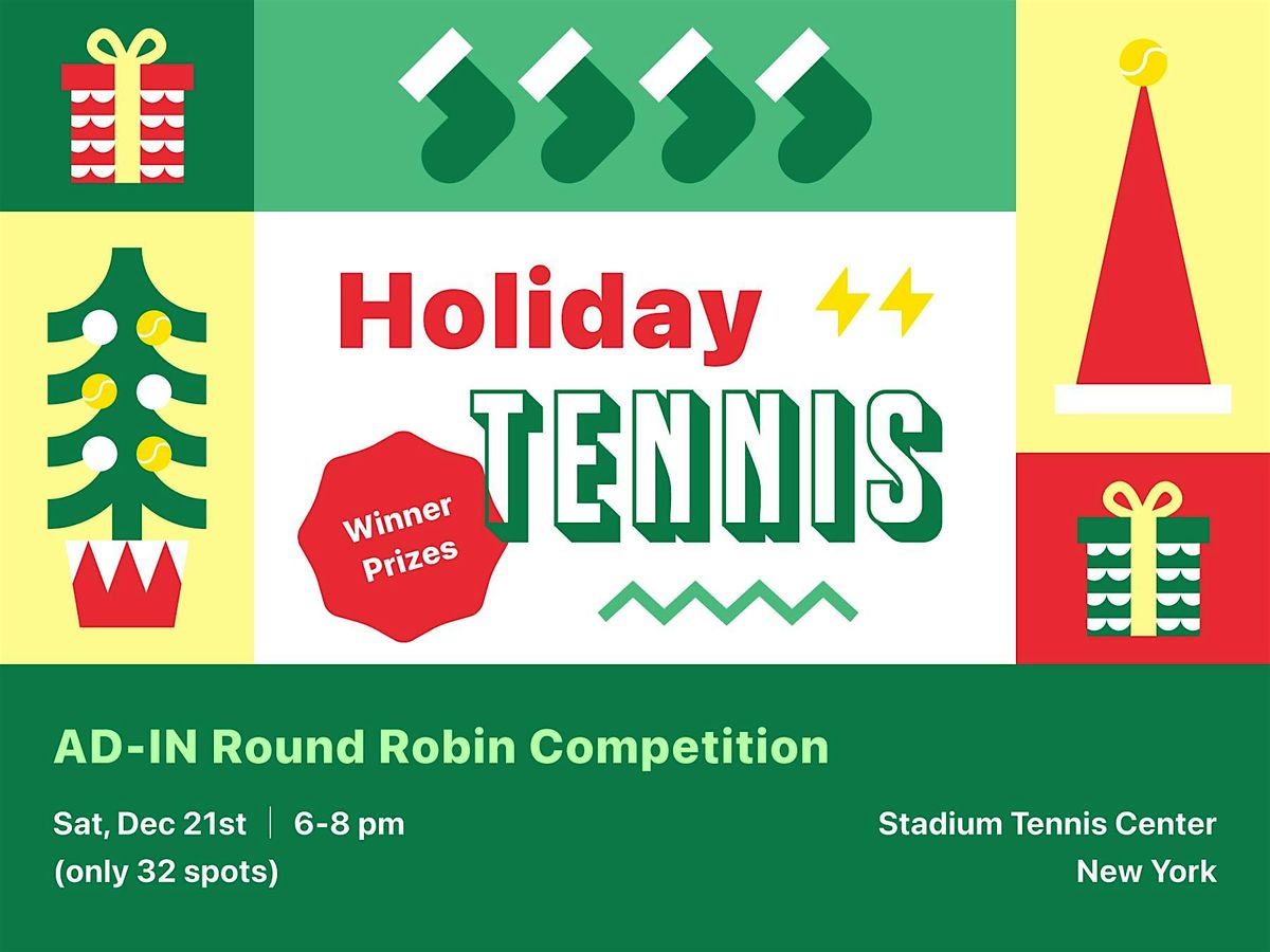 Holiday Tennis Round Robin