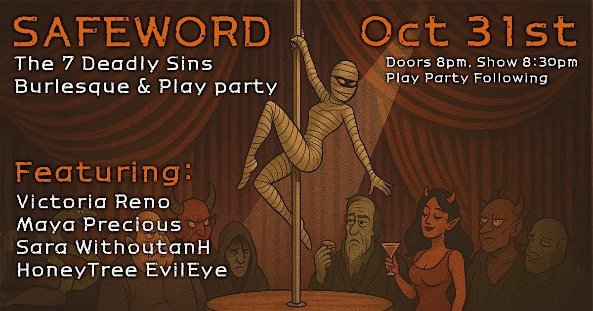 Halloween SAFEWORD: a kink burlesque experience