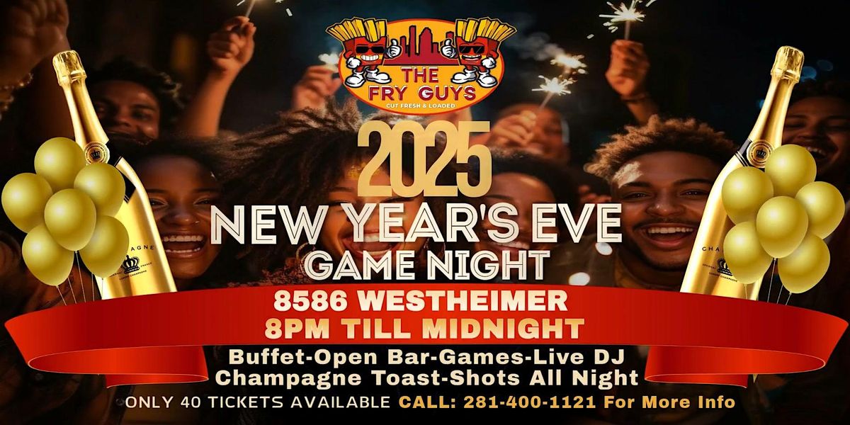 New Year,s Eve Game Night Party