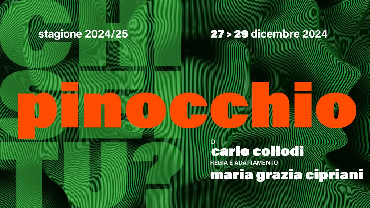 Teatro del Carretto | Pinocchio @ TPE Teatro Astra