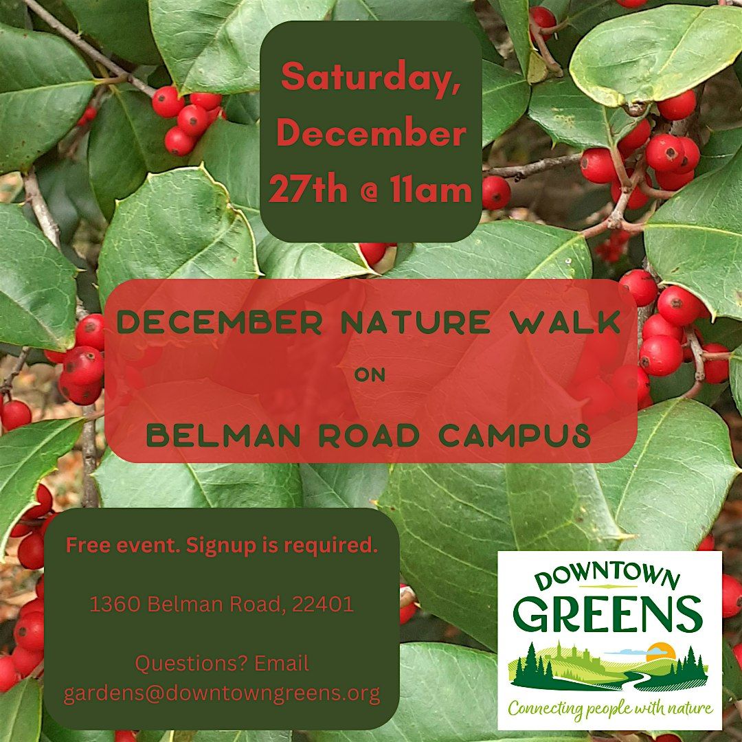 December Nature Walk