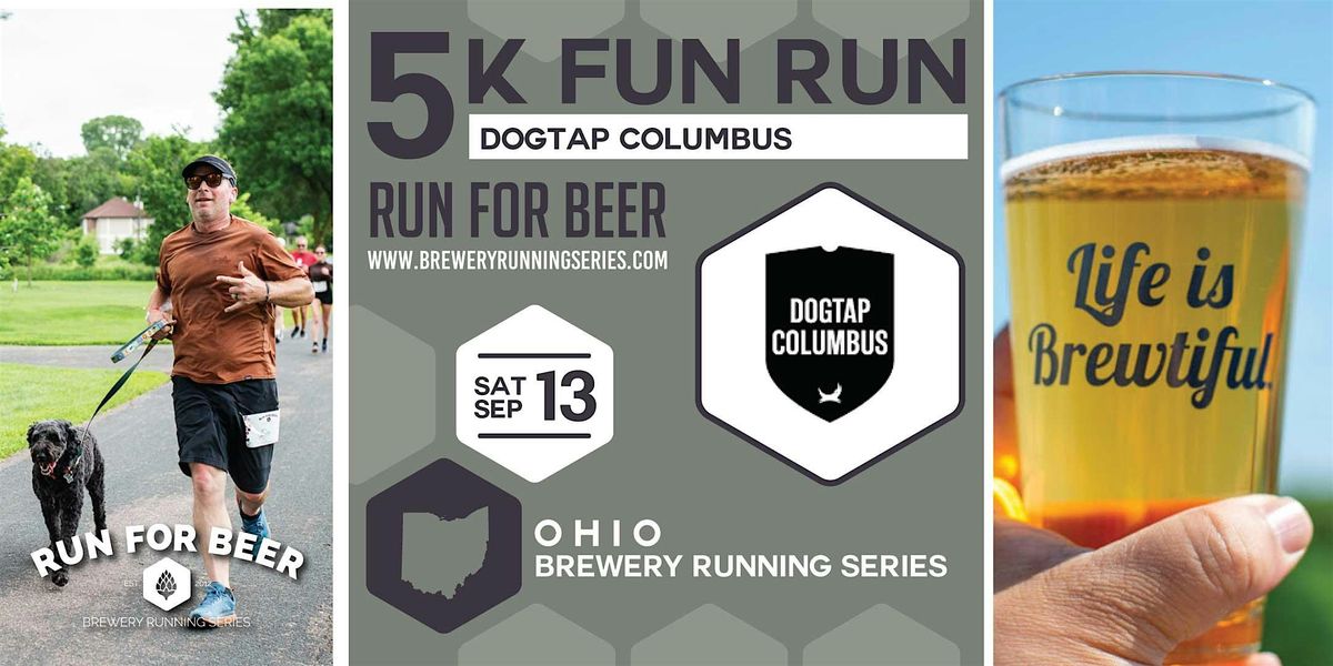 5K Beer Run x DogTap Columbus | 2025 Ohio Brewery Running Series